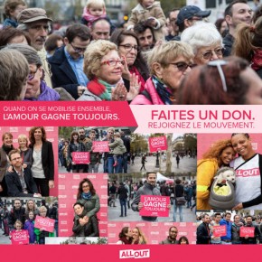 Faire un don à Allout pour contrer la Manif pour Tous Faire un don à Allout pour contrer la Manif pour Tous