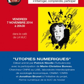 Les "Utopies numériques", en débat au Café des Lumières Les "Utopies numériques", en débat au Café des Lumières