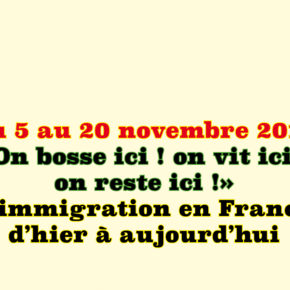 Immigration d'hier et d'aujourd'hui Immigration d'hier et d'aujourd'hui