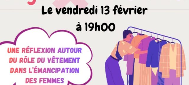 Café des Lumières: Le genre des vêtements, le 13 février 2026, 19h, MJC Boris Vian